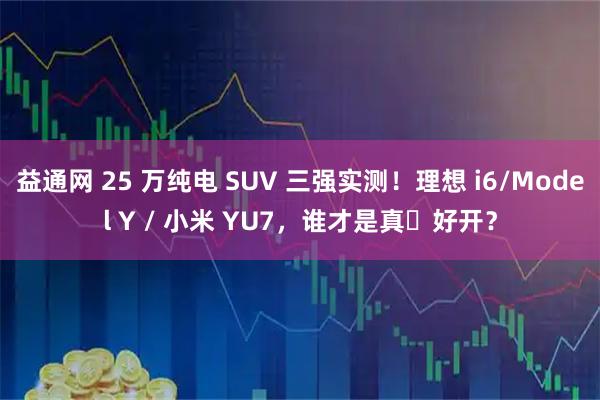 益通网 25 万纯电 SUV 三强实测！理想 i6/Model Y / 小米 YU7，谁才是真・好开？